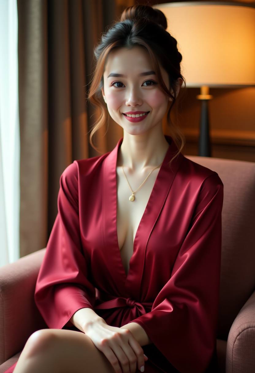 奈良小鹿与少女